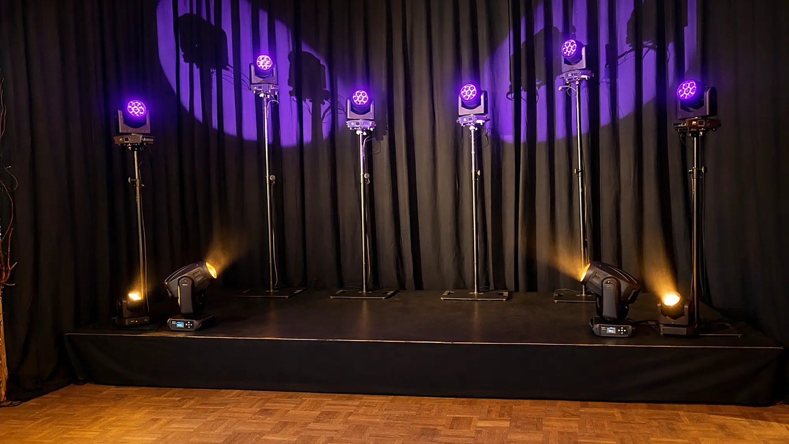 Podiumverlichting & spots op locatie