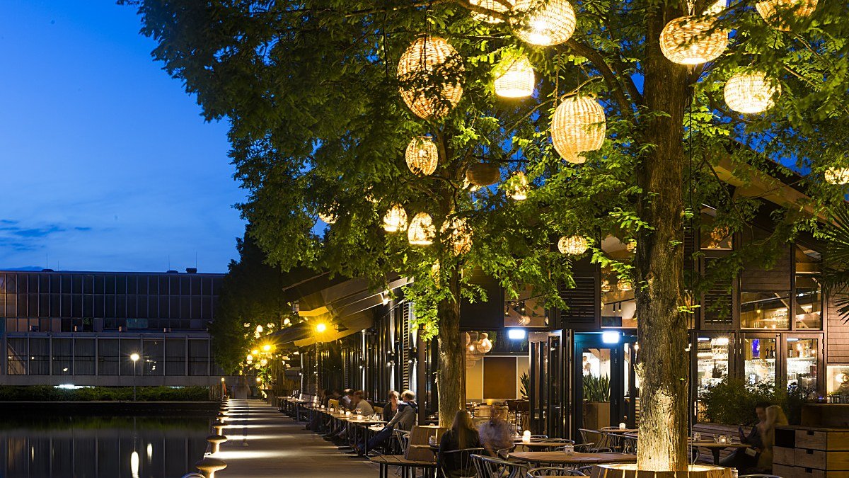 Vaste geluidsinstallatie in de horeca